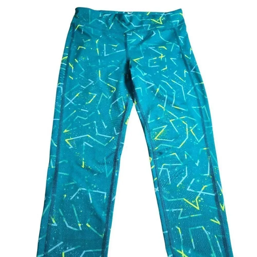 Old Navy green athletic go-dry leggings M8